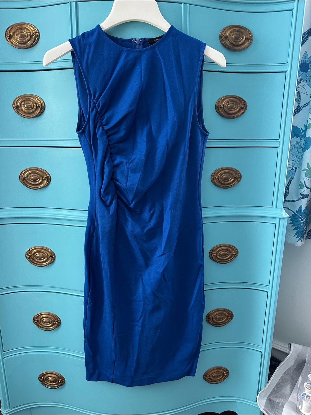 J. Crew Sleeveless Cobalt Sheath Dress